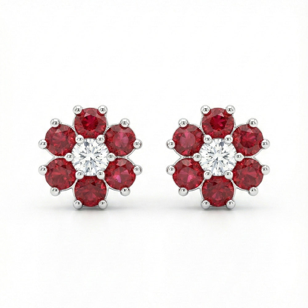 Radiant Bloom Studs