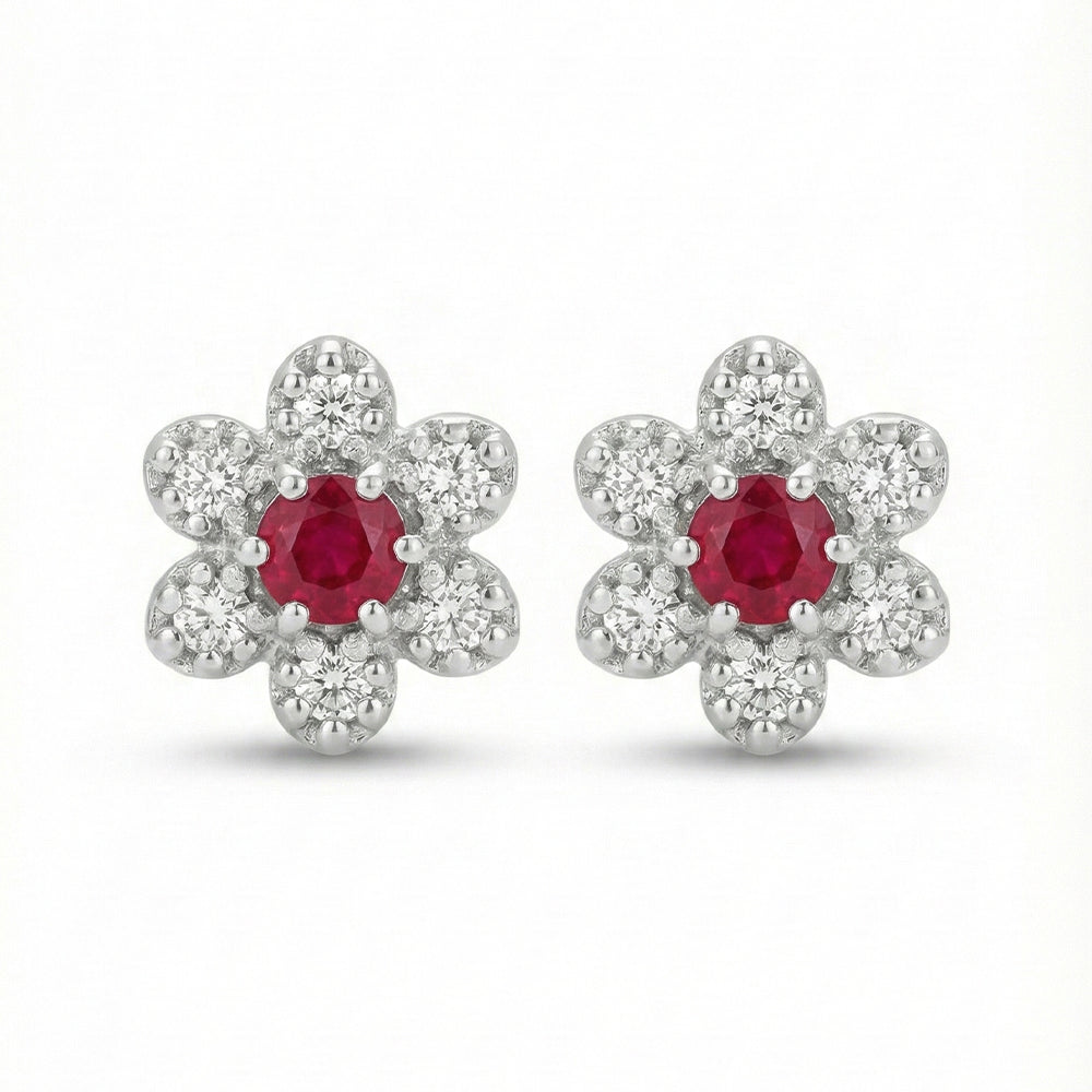 Floral Radiance Studs