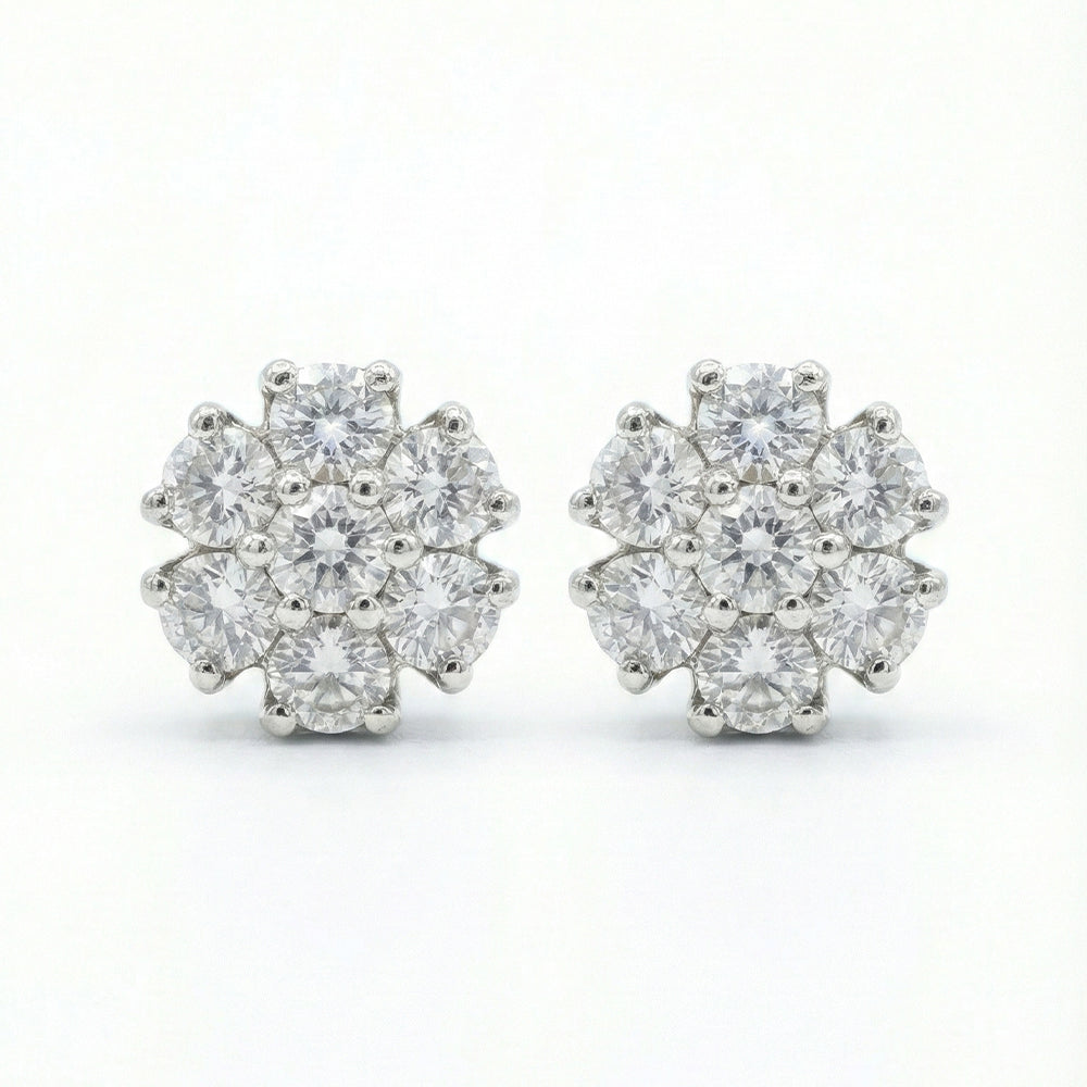 Luminous Petal Studs