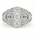 Vintage Halo Majesty Ring