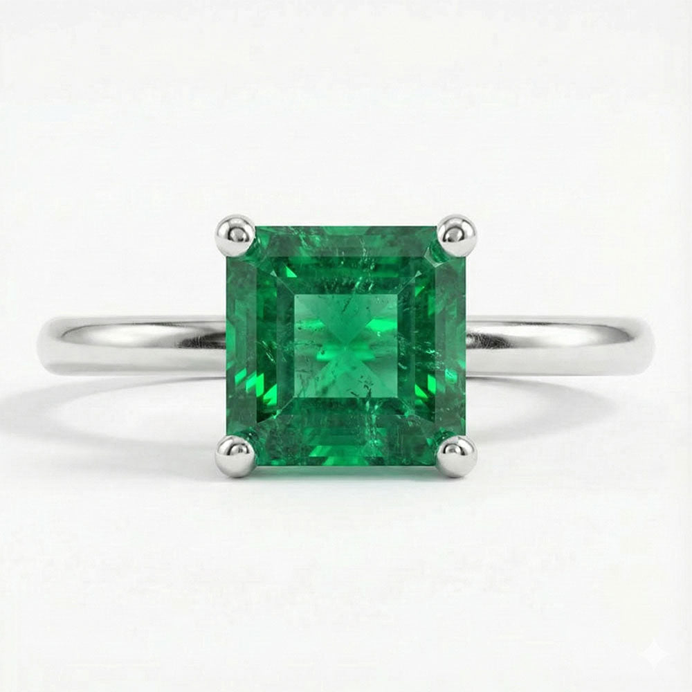 Royal Prism Solitaire Ring