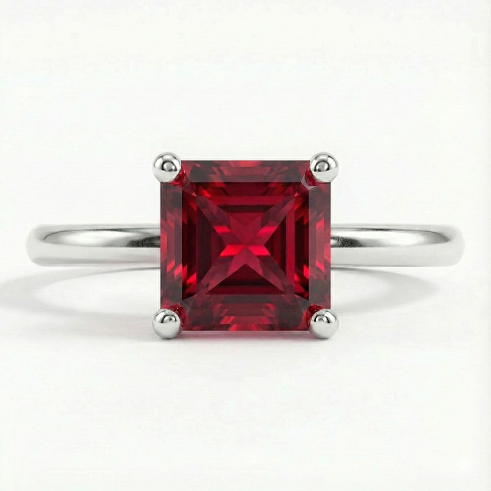 Royal Prism Solitaire Ring