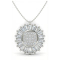 The Meridian Baguette Pendant