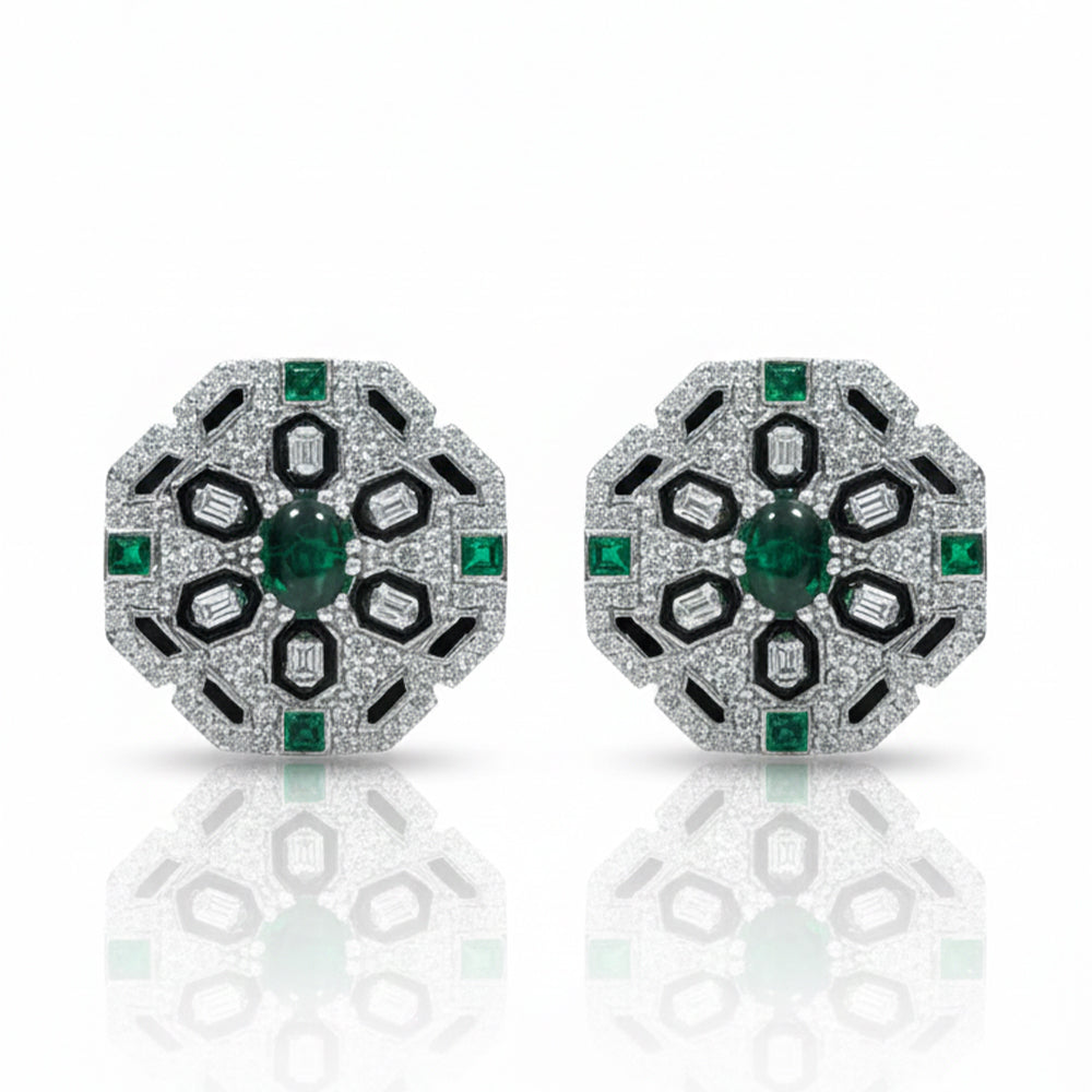 Emerald Mosaic Octagon